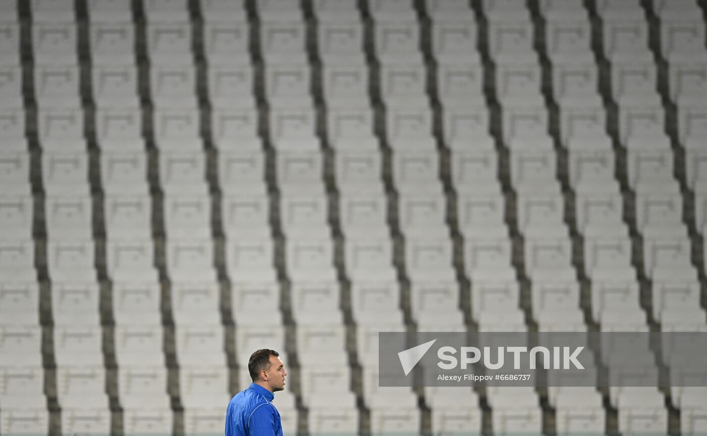 Italy Soccer Champions League Zenit Training