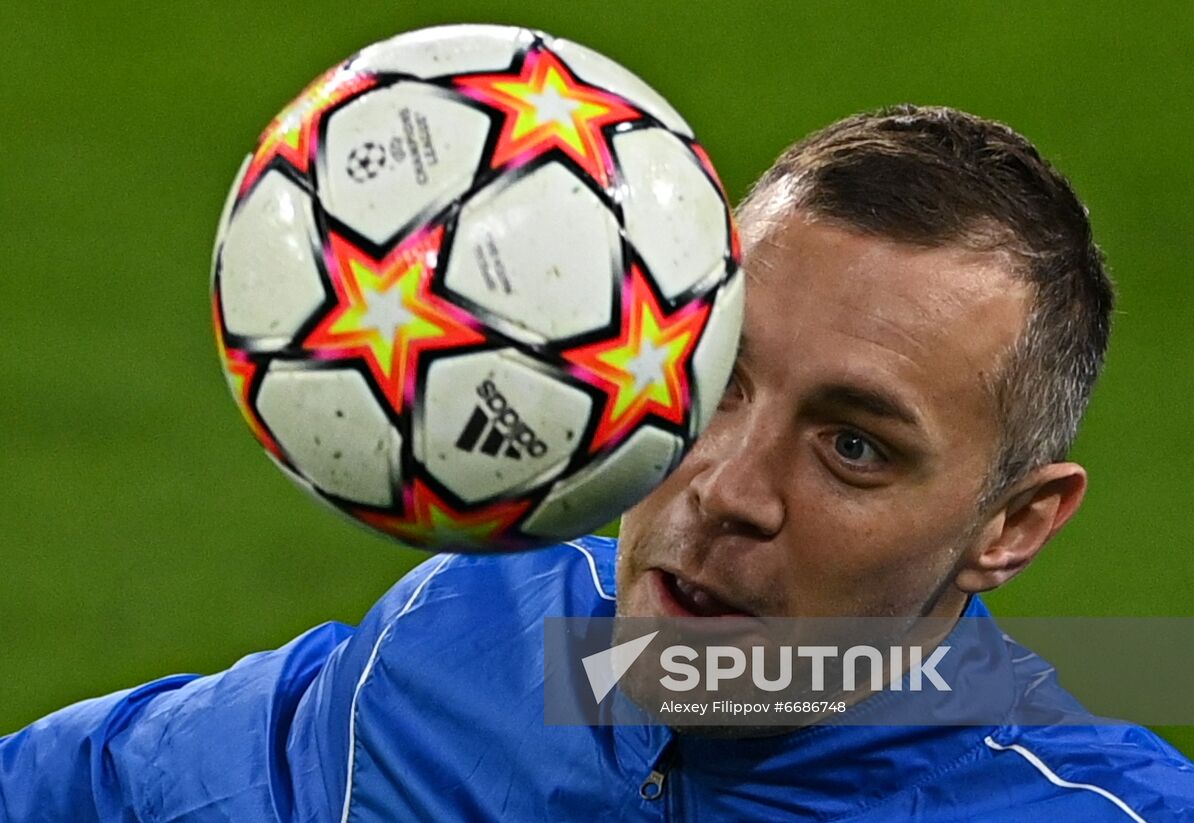 Italy Soccer Champions League Zenit Training