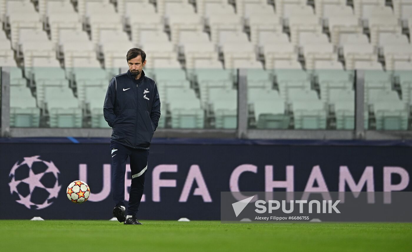 Italy Soccer Champions League Zenit Training