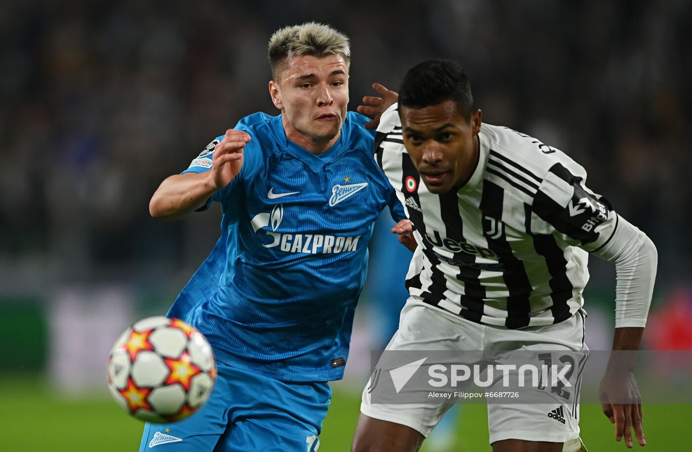 Italy Soccer Champions League Juventus - Zenit