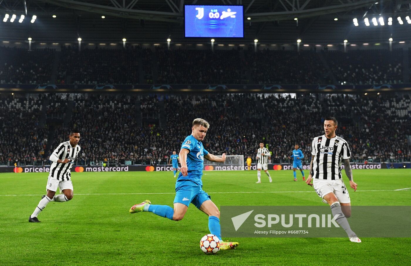 Italy Soccer Champions League Juventus - Zenit