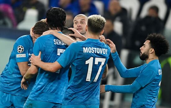 Italy Soccer Champions League Juventus - Zenit