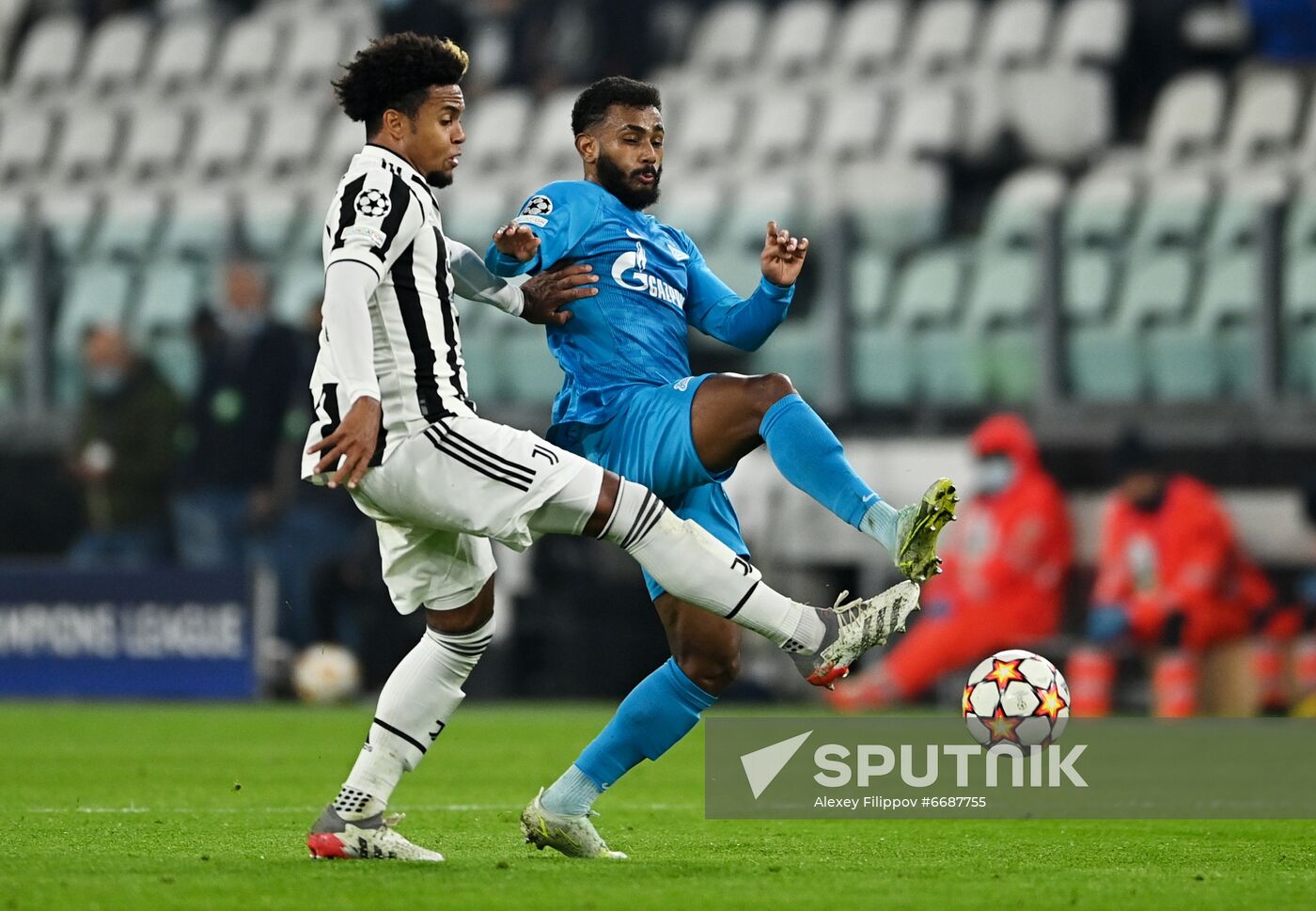 Italy Soccer Champions League Juventus - Zenit