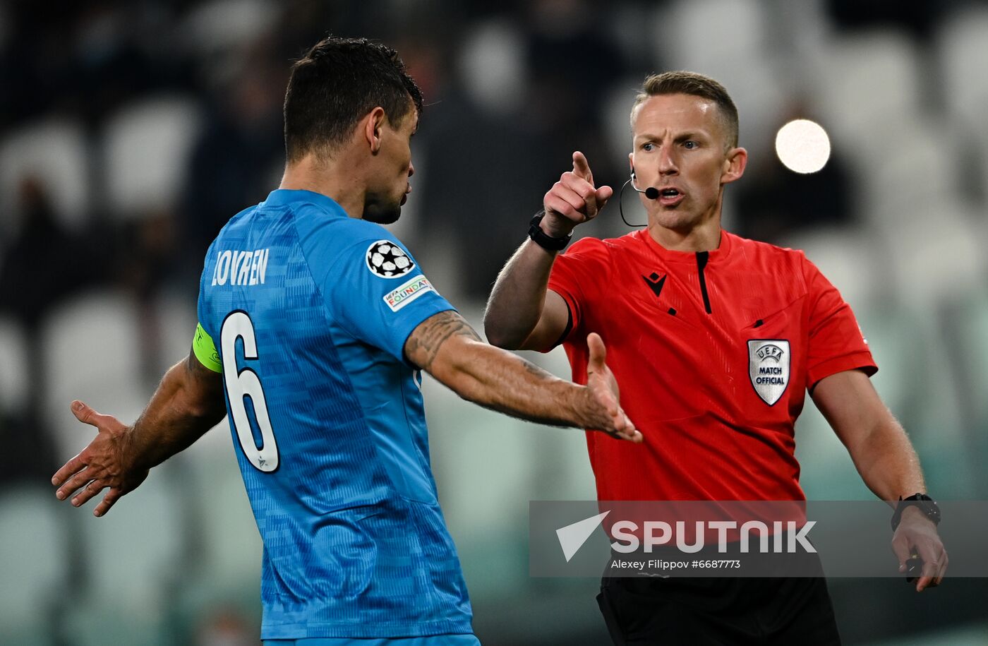 Italy Soccer Champions League Juventus - Zenit
