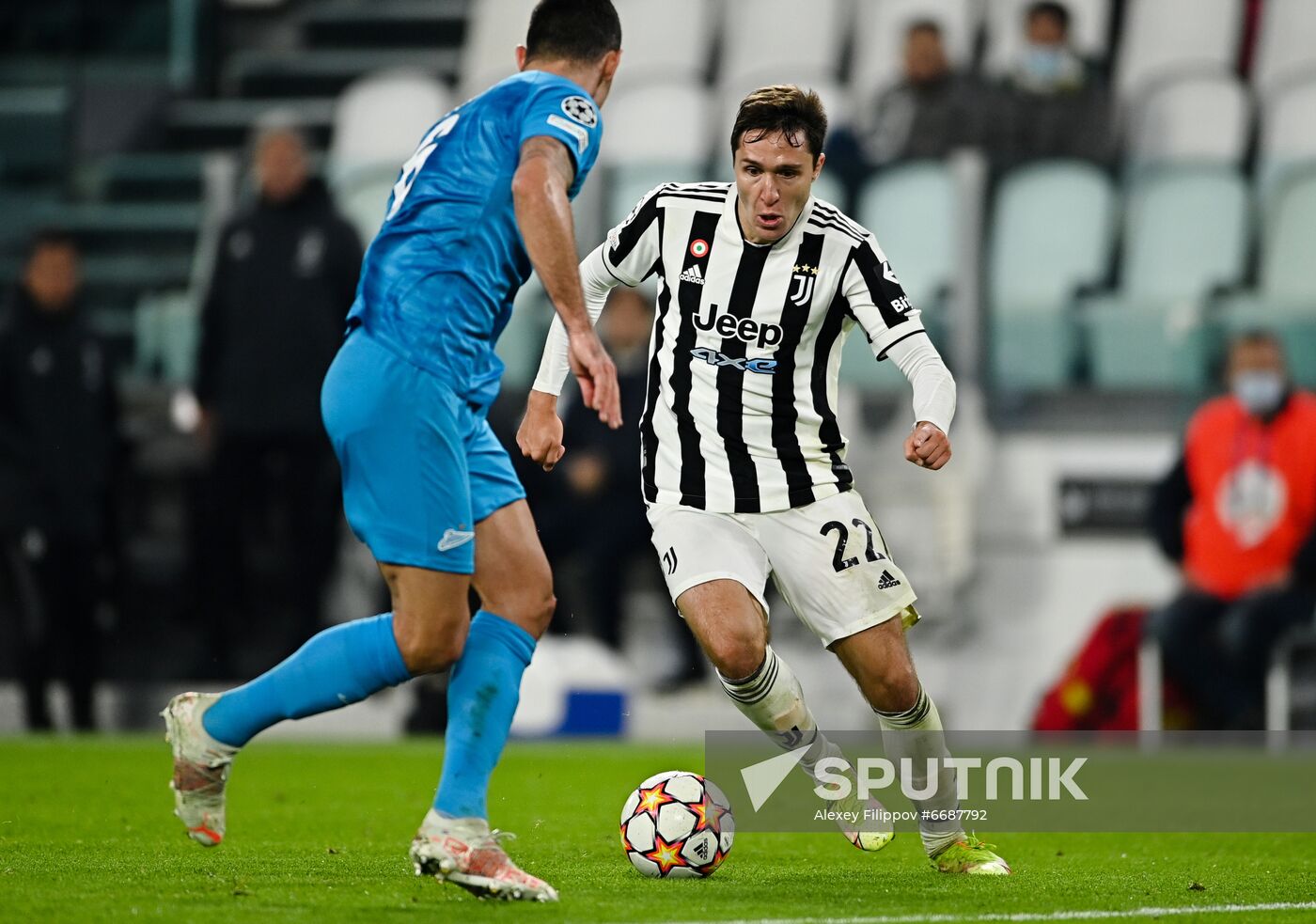 Italy Soccer Champions League Juventus - Zenit