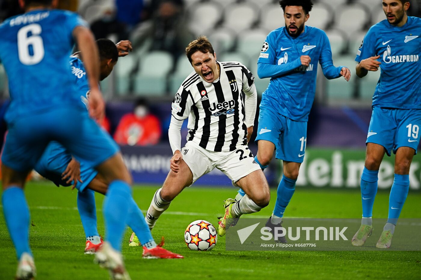 Italy Soccer Champions League Juventus - Zenit