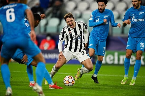 Italy Soccer Champions League Juventus - Zenit