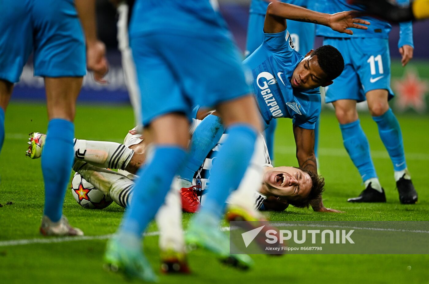 Italy Soccer Champions League Juventus - Zenit