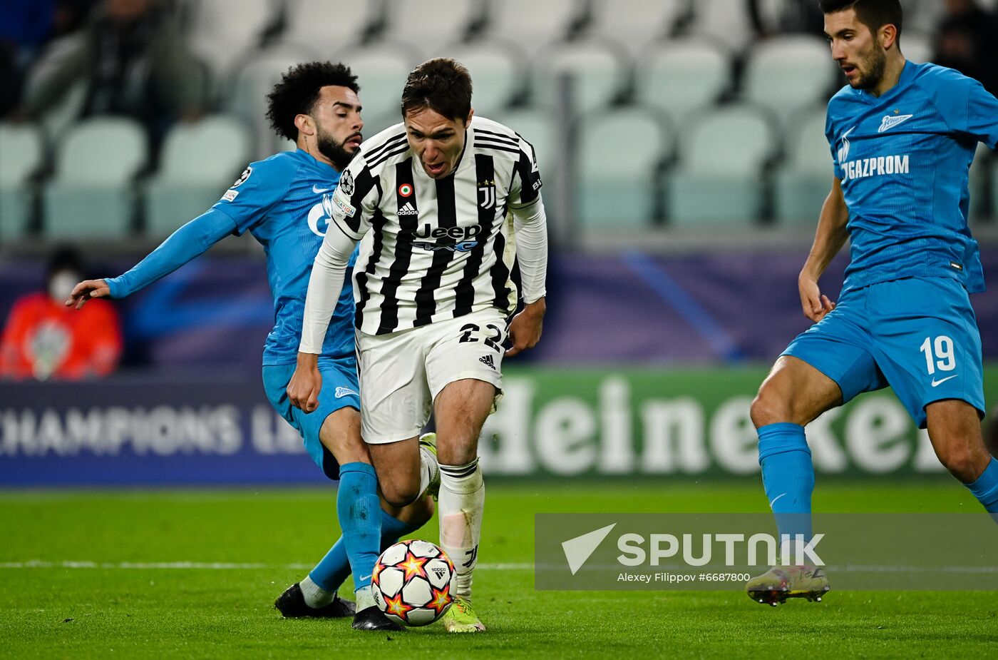 Italy Soccer Champions League Juventus - Zenit