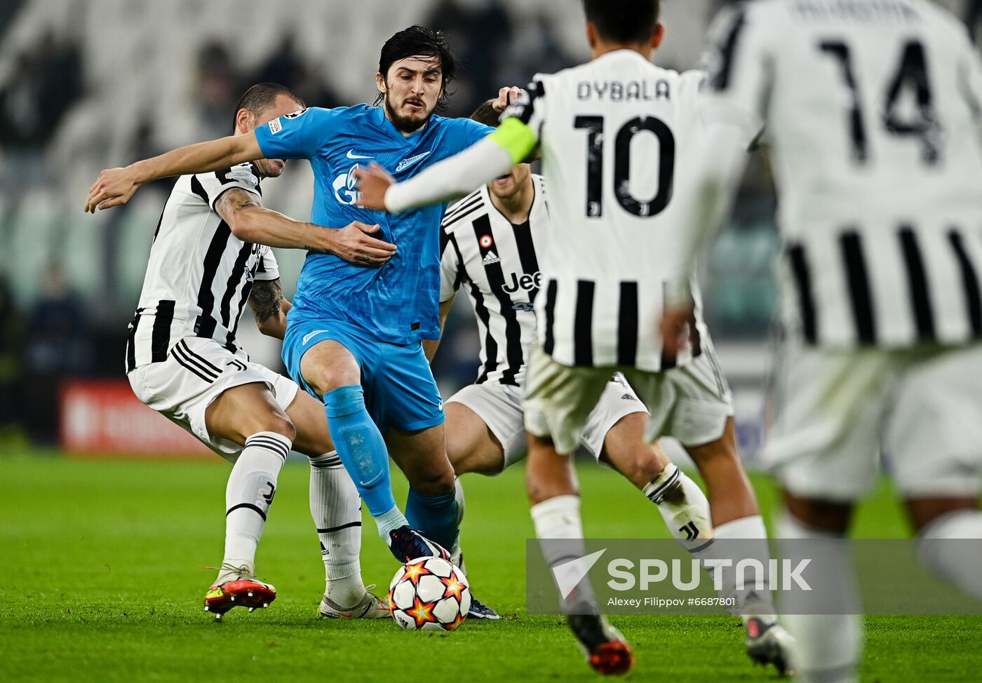 Italy Soccer Champions League Juventus - Zenit