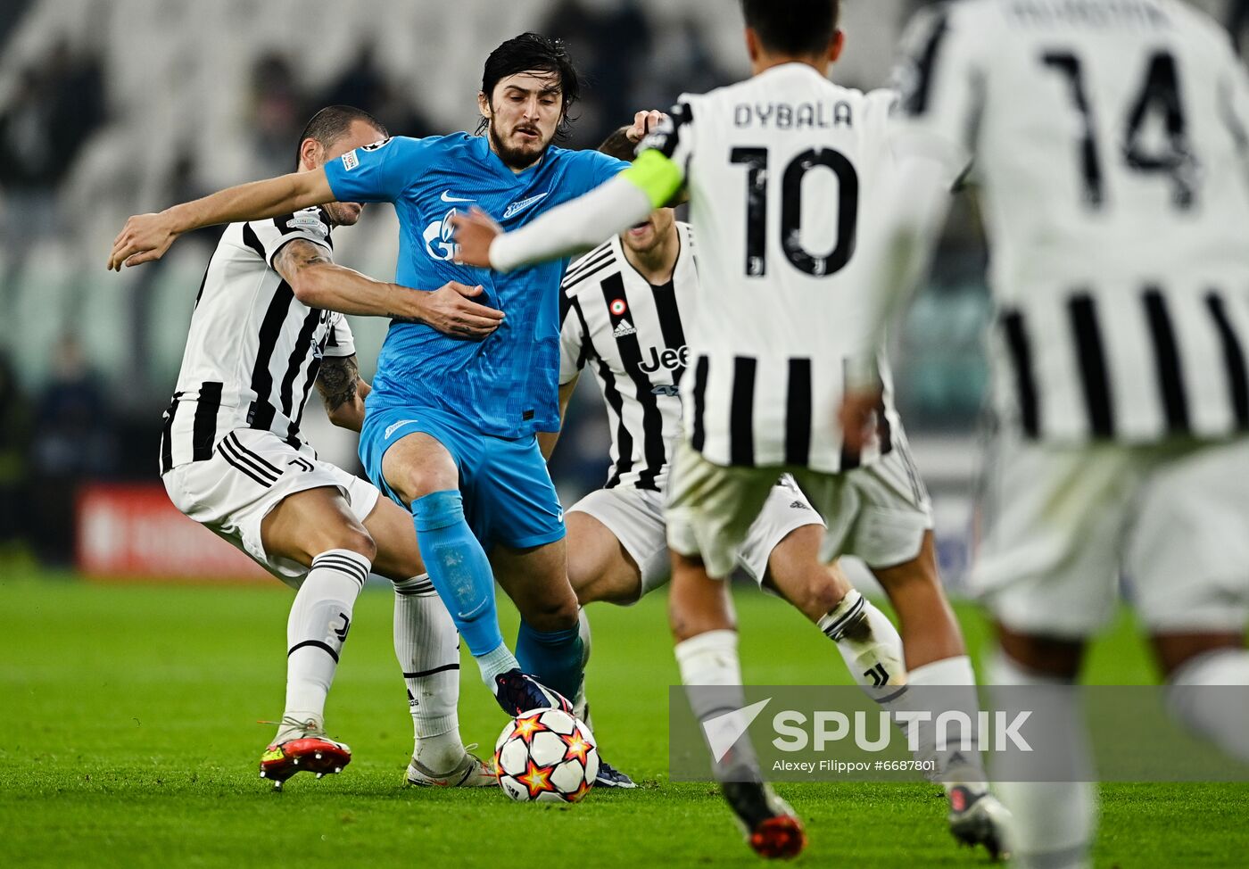Italy Soccer Champions League Juventus - Zenit