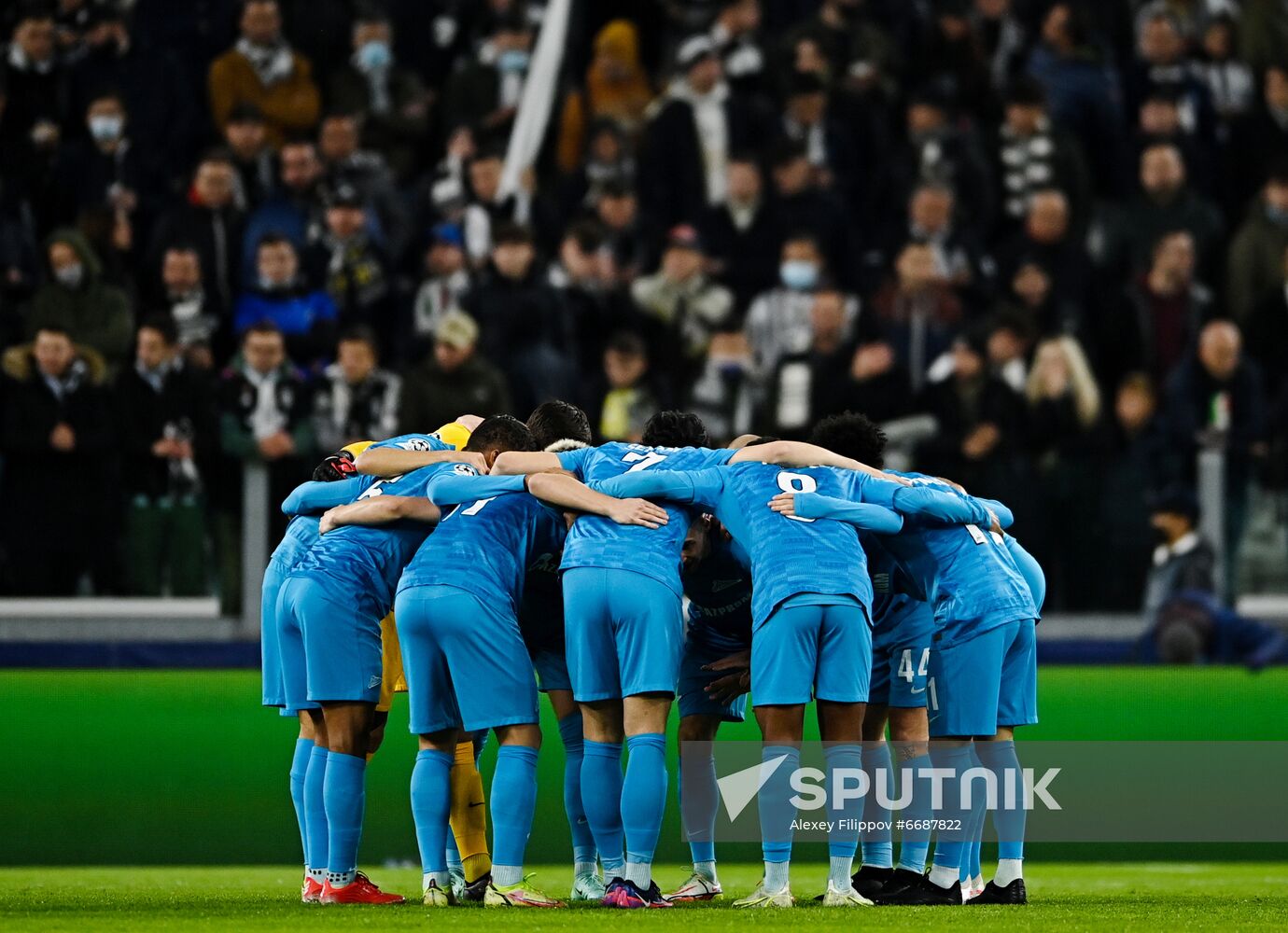 Italy Soccer Champions League Juventus - Zenit