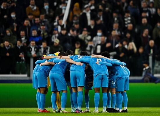 Italy Soccer Champions League Juventus - Zenit