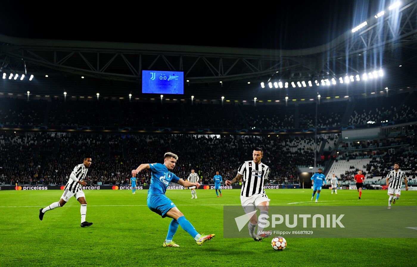 Italy Soccer Champions League Juventus - Zenit
