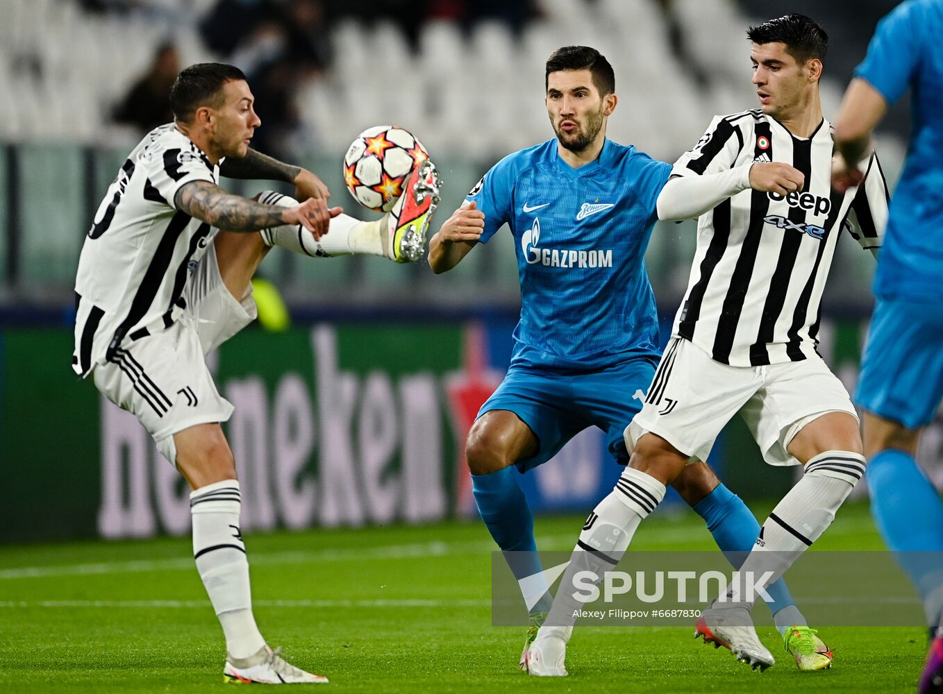 Italy Soccer Champions League Juventus - Zenit