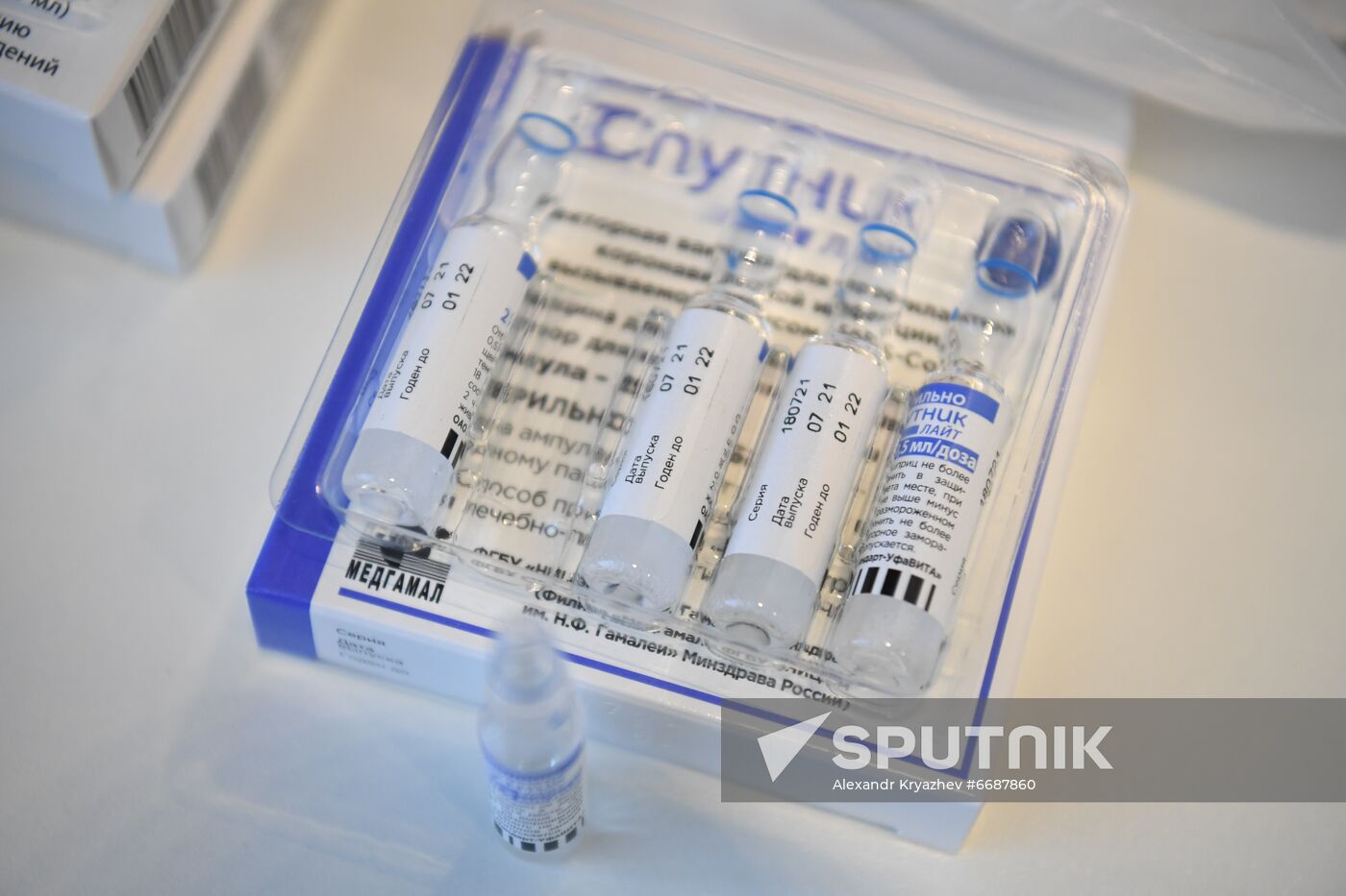 Russia Coronavirus Vaccination