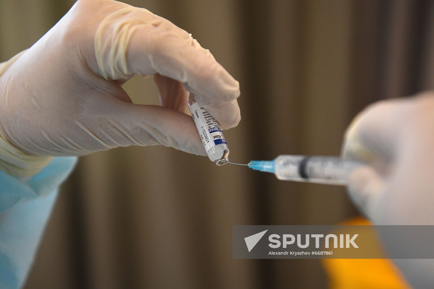 Russia Coronavirus Vaccination