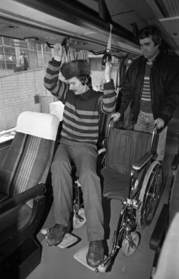 Mercedes Sprinter bus for people with disabilities