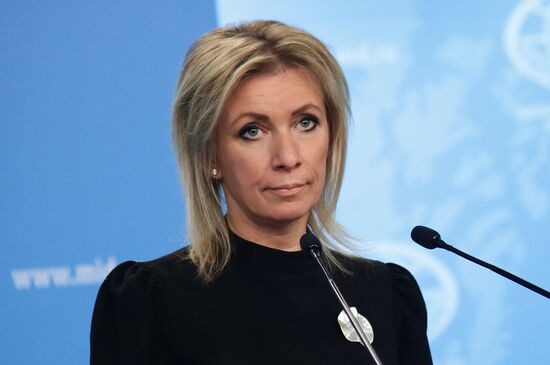 Russia Zakharova Briefing