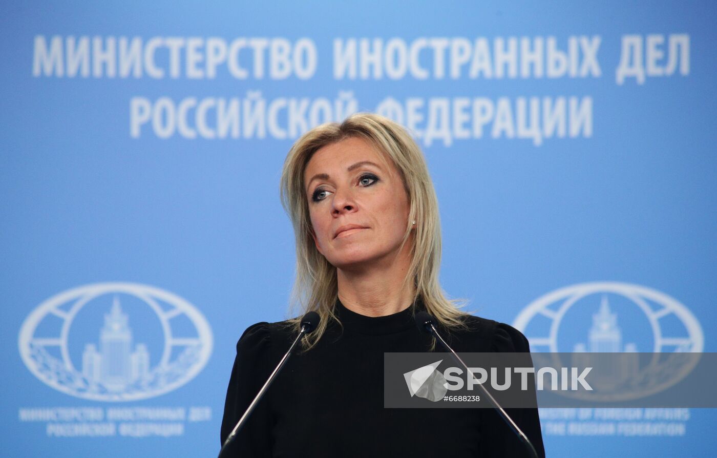 Russia Zakharova Briefing