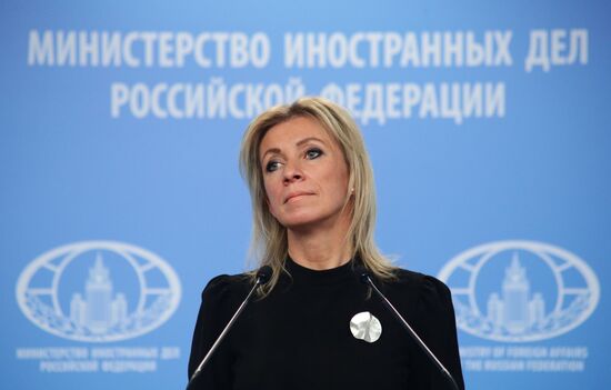 Russia Zakharova Briefing