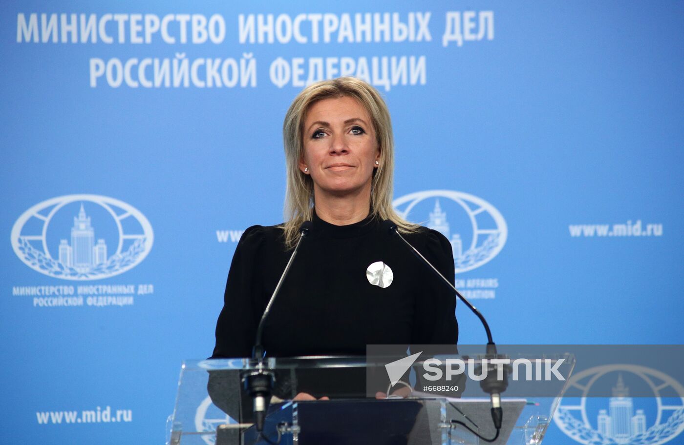 Russia Zakharova Briefing