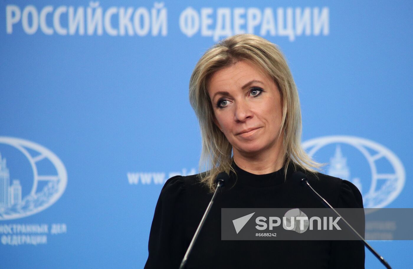 Russia Zakharova Briefing