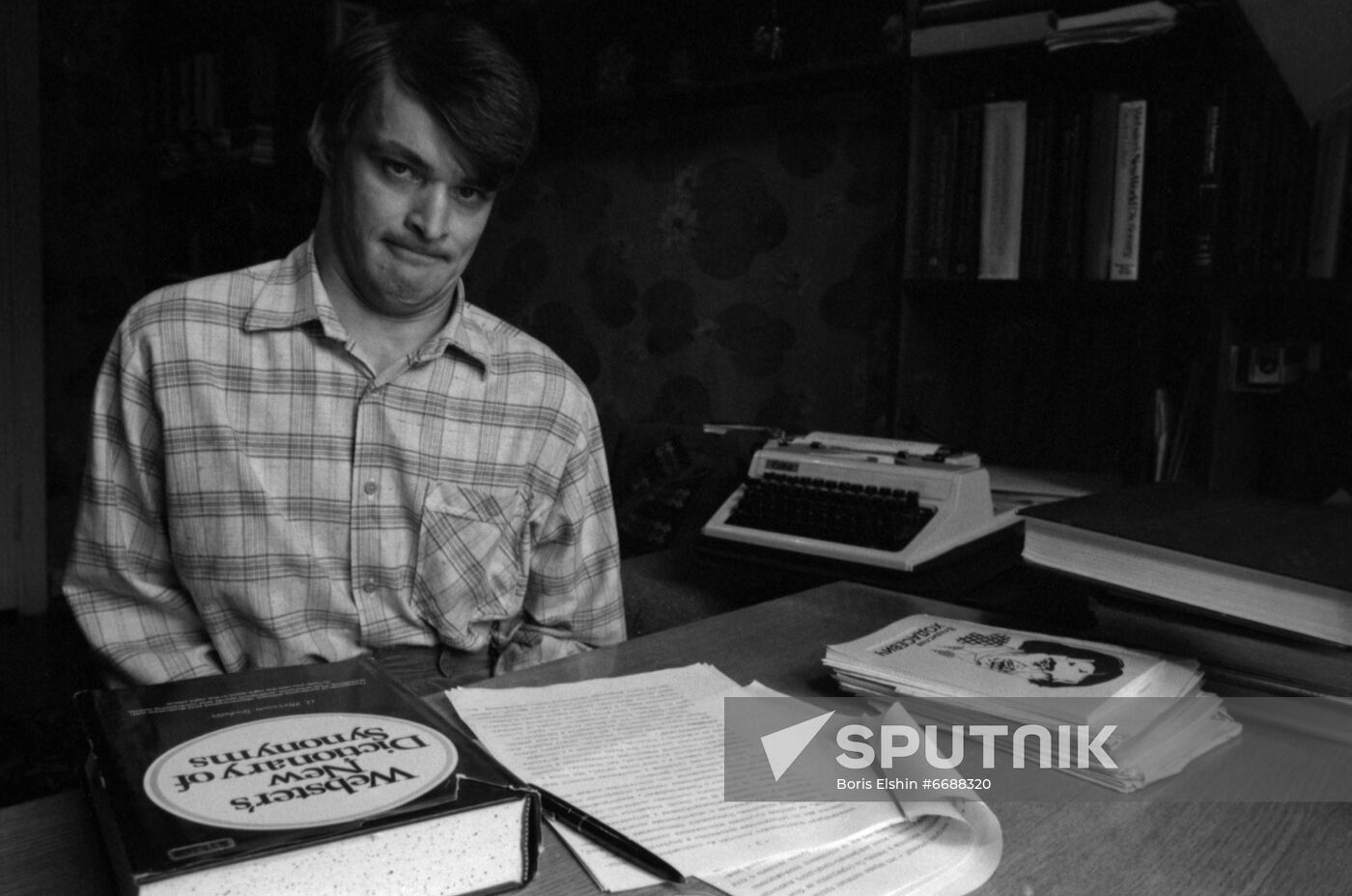 RIA Novosti translator Andrei Patrikov