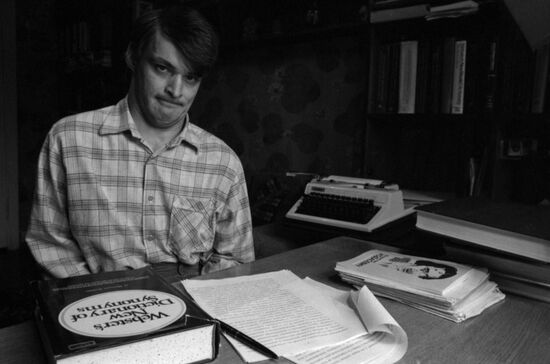 RIA Novosti translator Andrei Patrikov