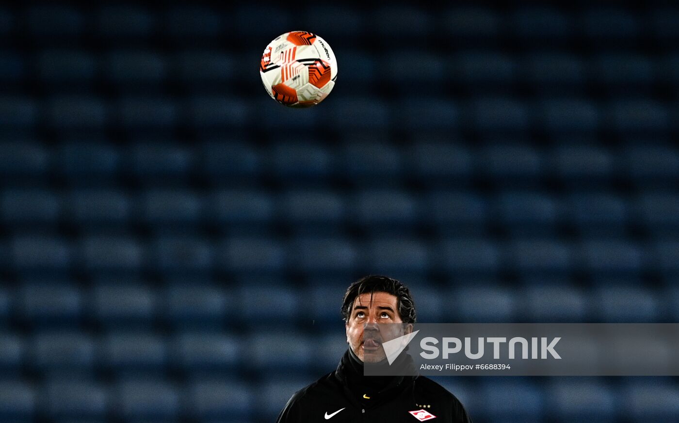 Britain Soccer Europa League Spartak Training