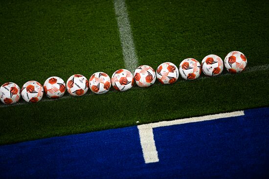 Britain Soccer Europa League Spartak Training