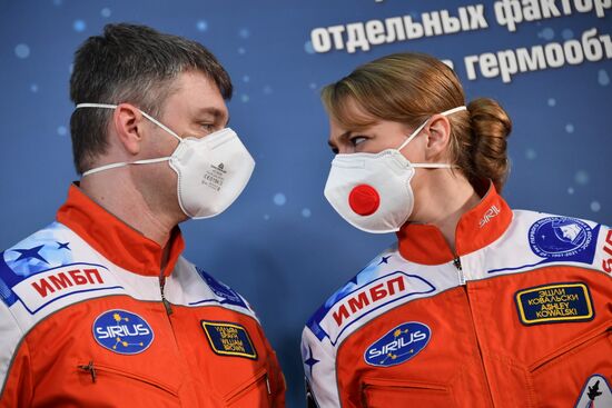 Russia Space Moon Simulated Mission