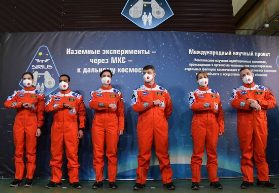 Russia Space Moon Simulated Mission
