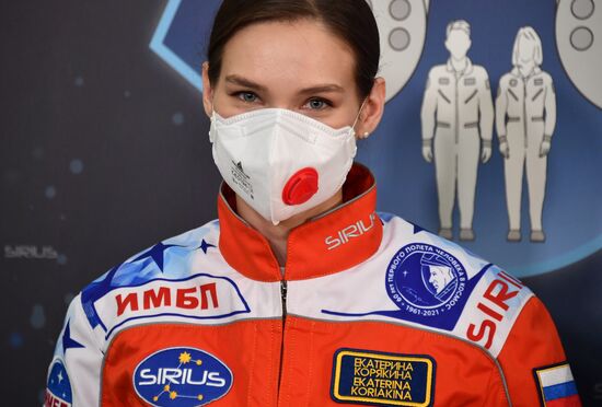 Russia Space Moon Simulated Mission