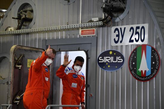 Russia Space Moon Simulated Mission