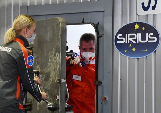 Russia Space Moon Simulated Mission