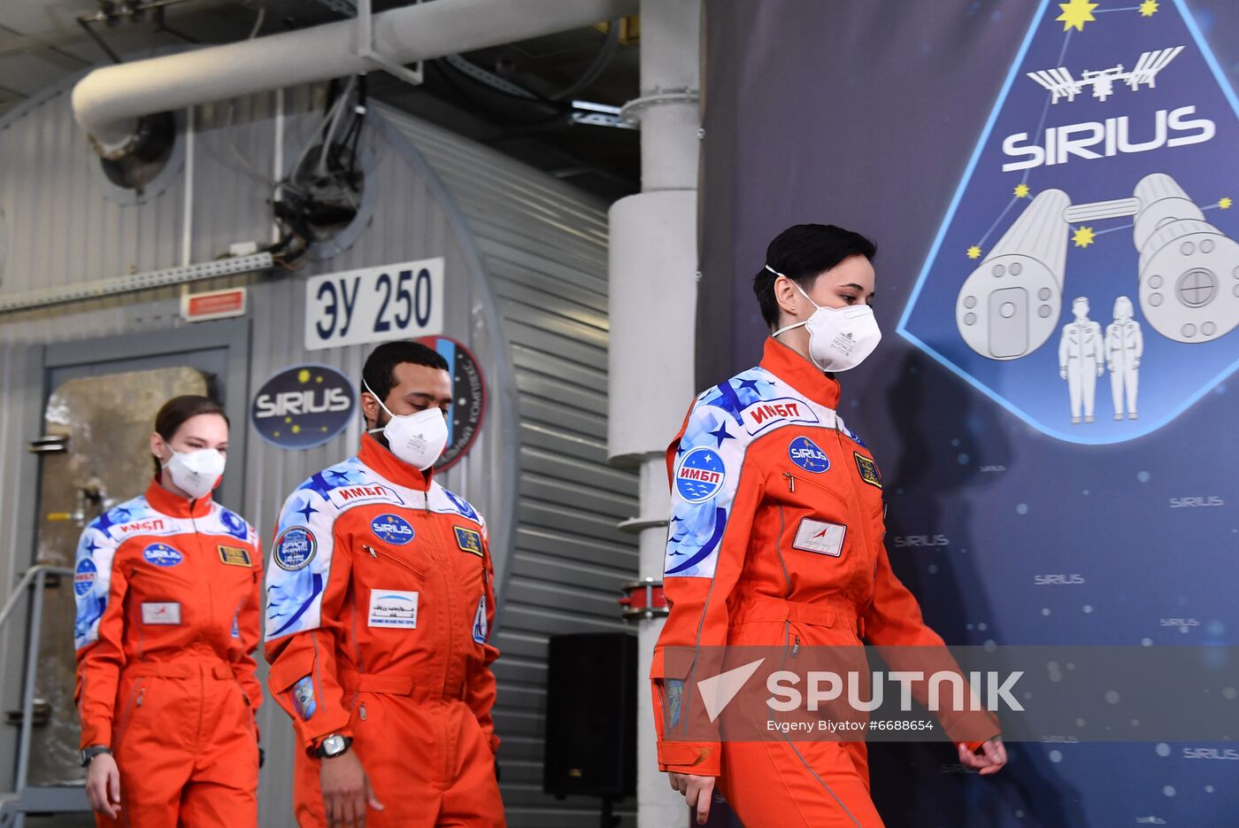Russia Space Moon Simulated Mission