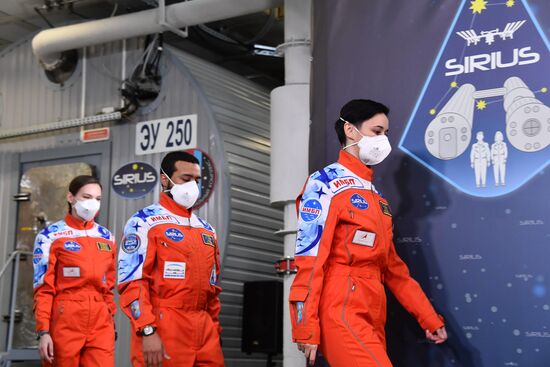 Russia Space Moon Simulated Mission