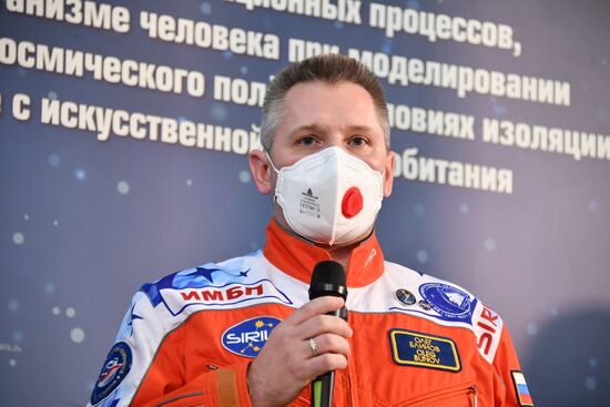 Russia Space Moon Simulated Mission