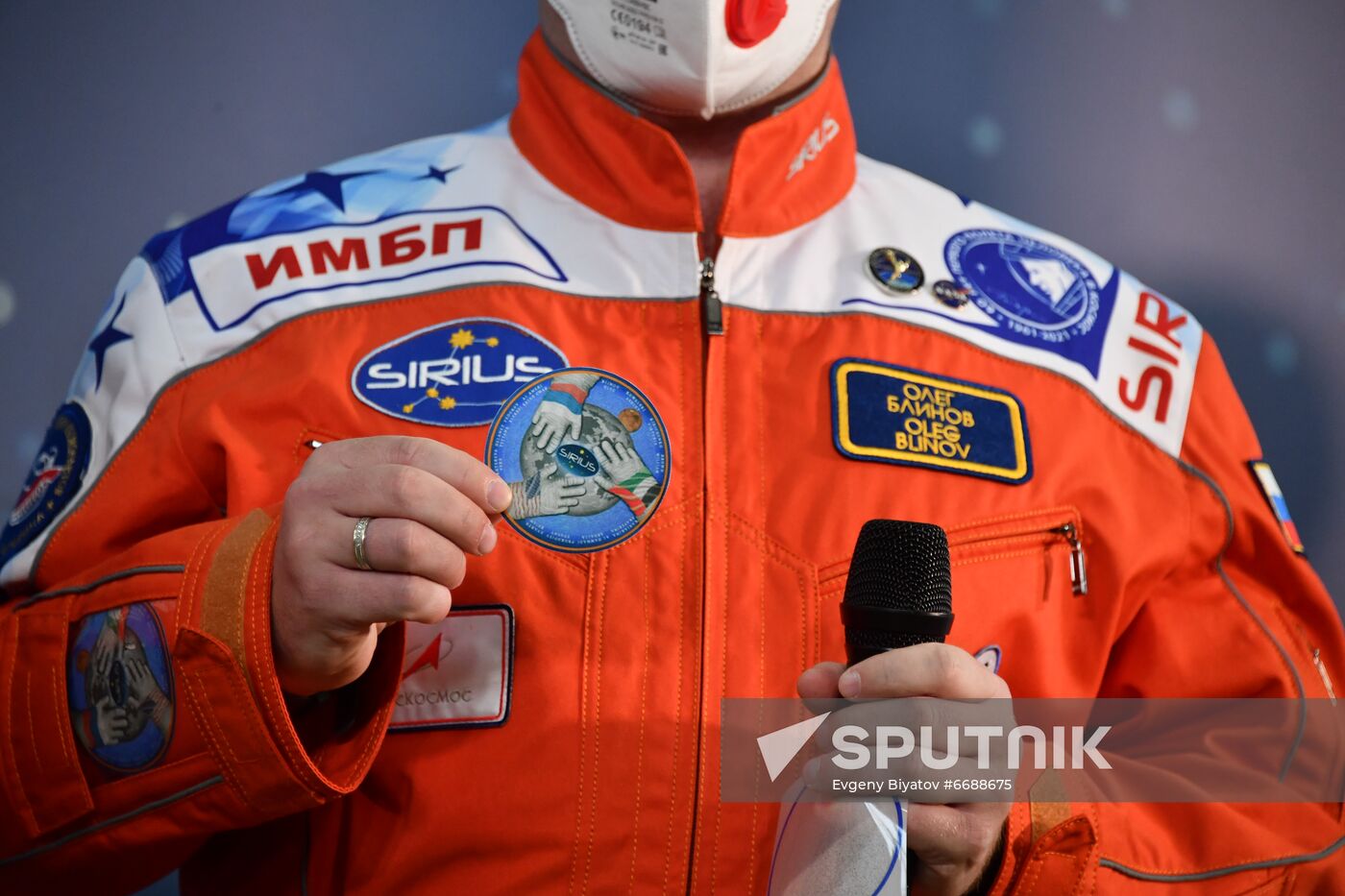 Russia Space Moon Simulated Mission
