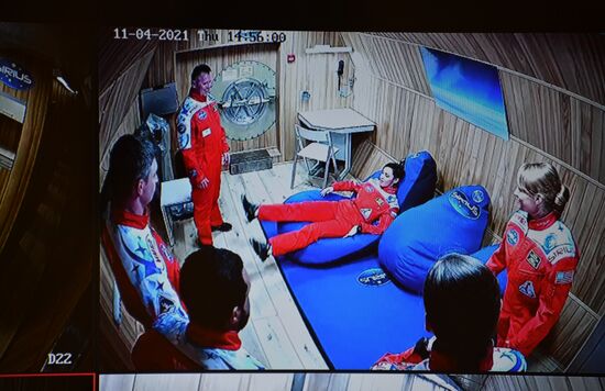 Russia Space Moon Simulated Mission