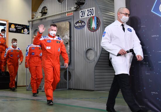 Russia Space Moon Simulated Mission