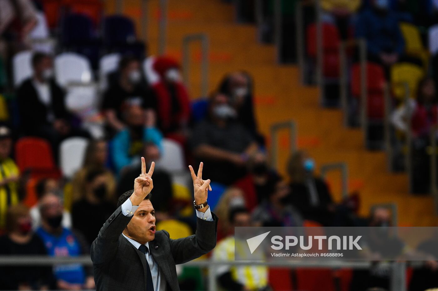 Russia Basketball Euroleague CSKA - Fenerbahce