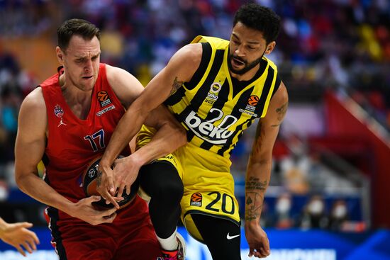 Russia Basketball Euroleague CSKA - Fenerbahce