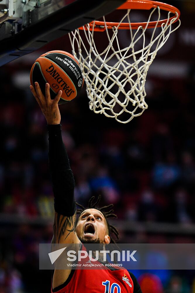 Russia Basketball Euroleague CSKA - Fenerbahce