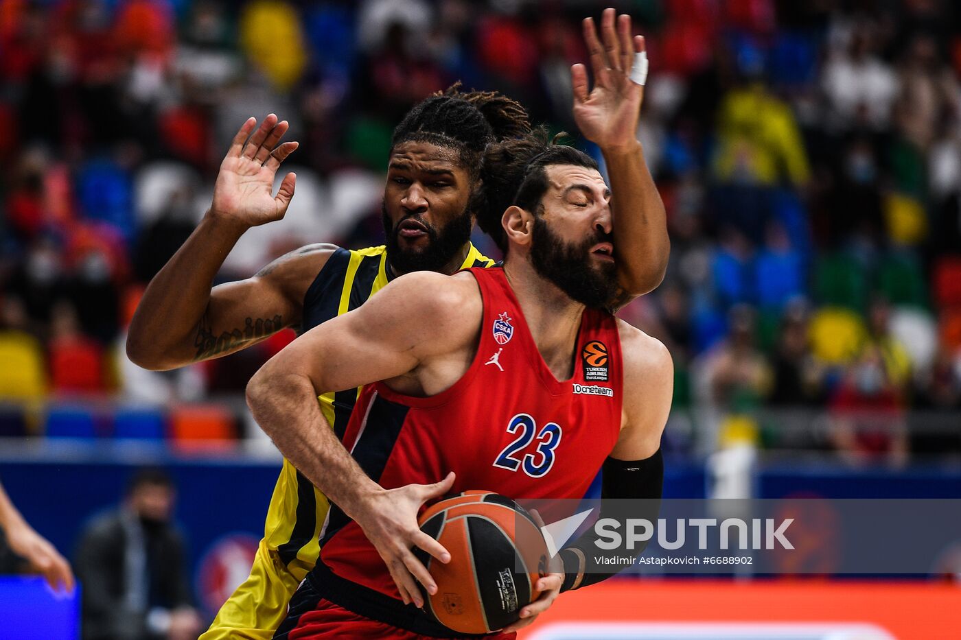 Russia Basketball Euroleague CSKA - Fenerbahce