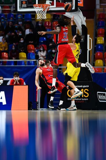 Russia Basketball Euroleague CSKA - Fenerbahce