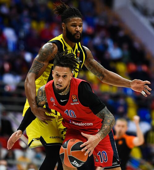 Russia Basketball Euroleague CSKA - Fenerbahce
