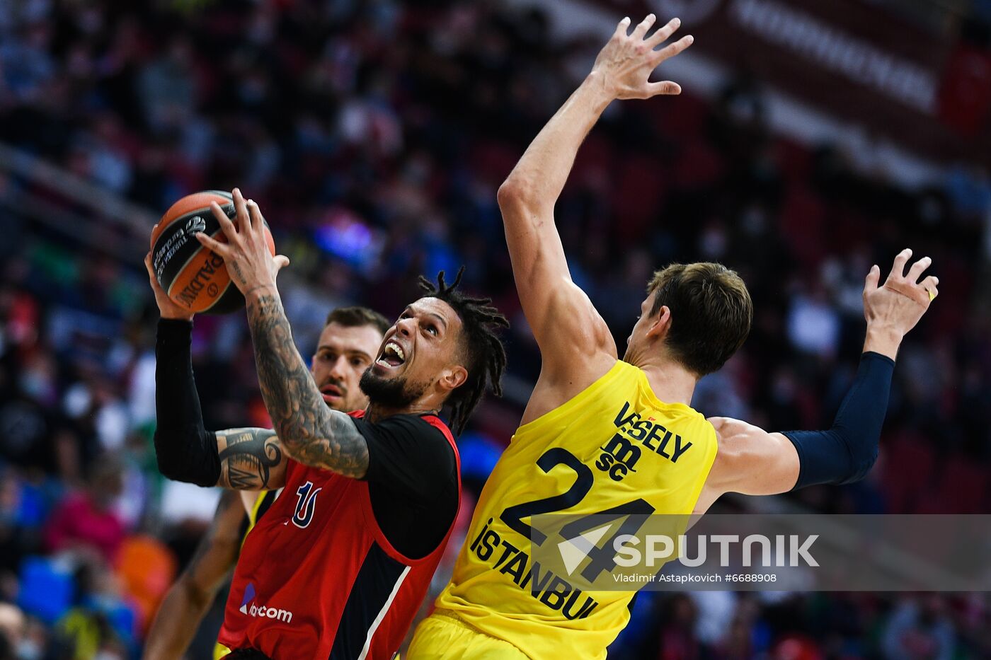 Russia Basketball Euroleague CSKA - Fenerbahce