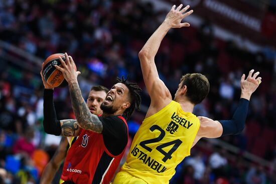 Russia Basketball Euroleague CSKA - Fenerbahce